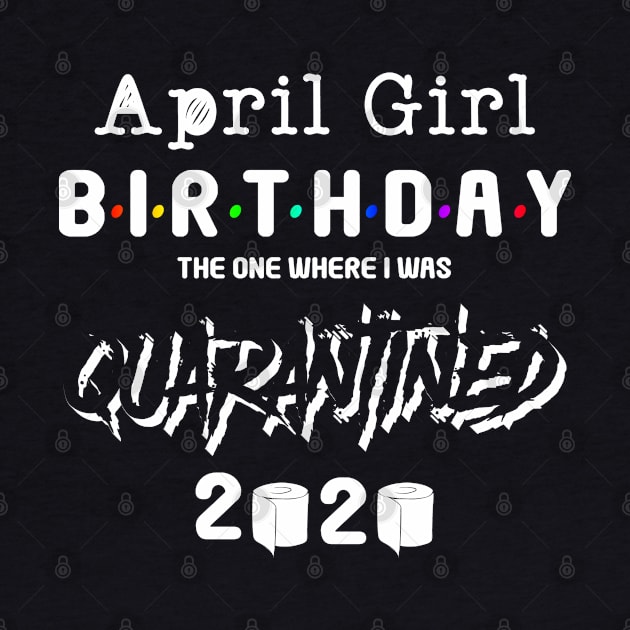 April girl birthday 2020 by Your Design